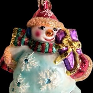 Christopher Radko Snowman Ornament